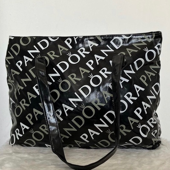 Pandora Tote NWT Black/White/Gray - Picture 3 of 8